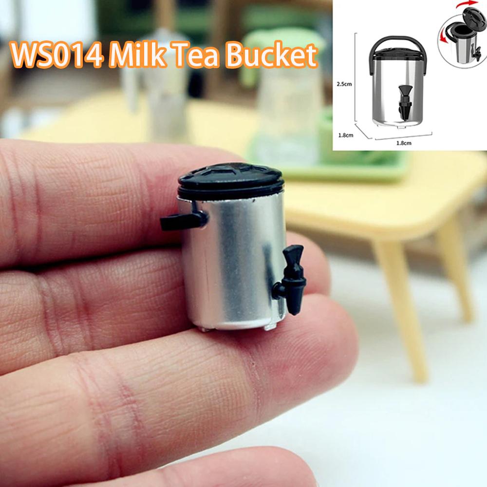 1:Accessori Macchina del Caffè in Miniatura per Casa delle Bambole Scala 1:12 Frullatore Spremiagrumi Modello Elettrodomestico Arredamento per Bambole Giocattolo Mini Cucina