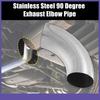 Single OD 3 Inch 90 Degree 1043" Mandrel Bend Elbow Stainless Steel Universal