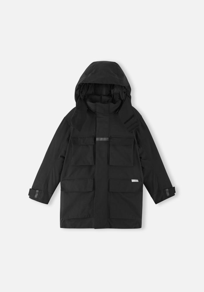 Children's Winter Jacket Reima Reimatec Luja with Hood Waterproof Parka Black (5100267B-9990)
