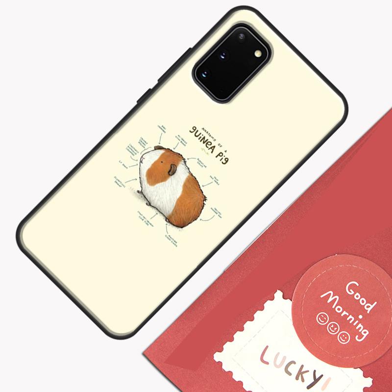 

Funny Cartoon Guinea Pig Phone Case For Samsung Galaxy S26 S25 Ultra S20 S21 S22 S23 S24 S10 Plus S25 FE Cover Shell Galaxy S24 Plus