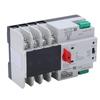 4P Dual Power Automatic Transfer Switch Uninterrupted Toggle Controller for Home Appliance AC230V Coil 63A