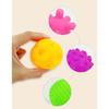 6Pcs Textured Multi Ball Set Develop Tactile Senses Toy Baby Touch Hand Ball Toys Training Ball Massage Soft Balls Kids Gifts