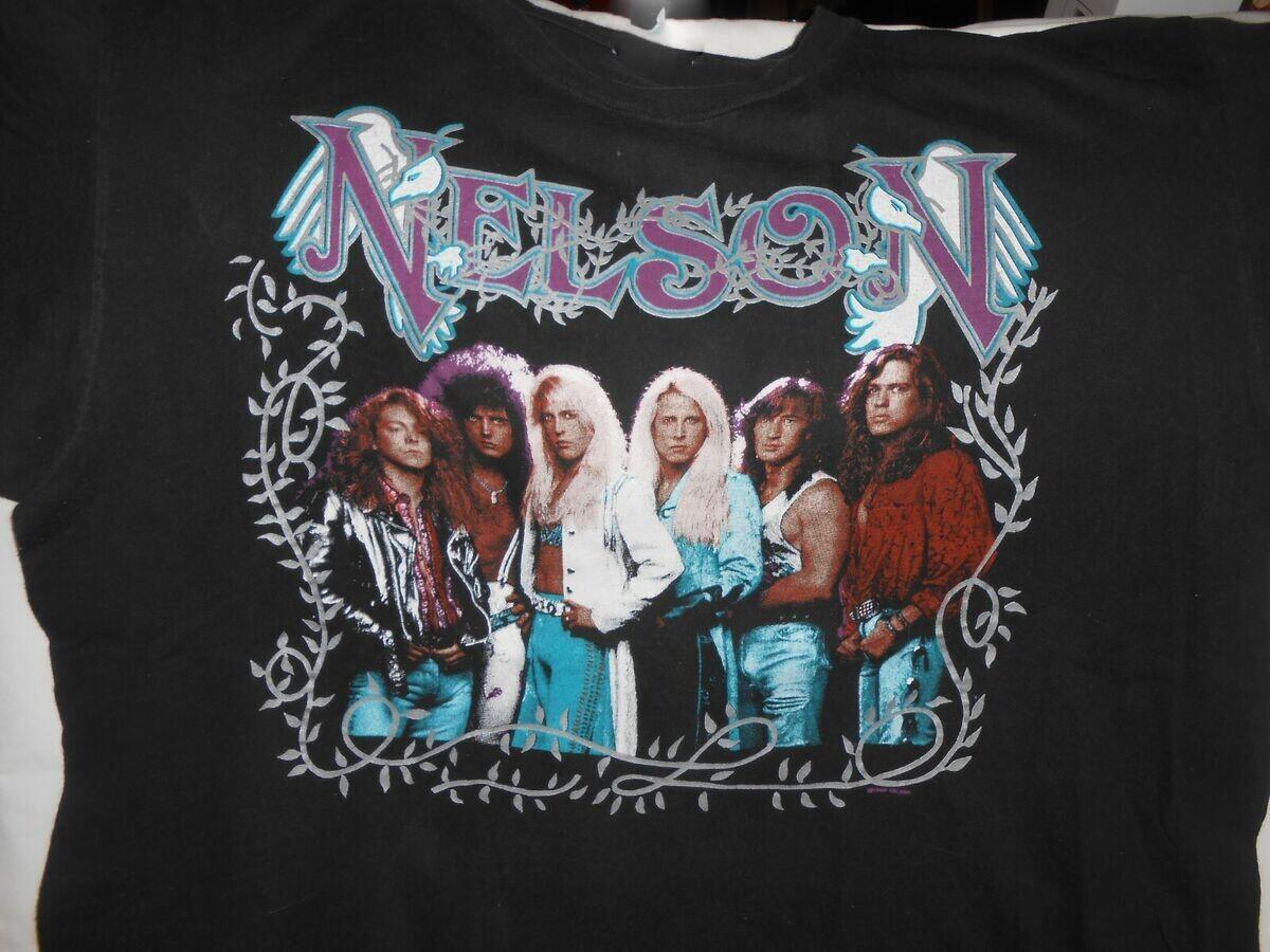 Nelson Band Concert Tour 1990 T-Shirt Unisex Cotton All Sizes S