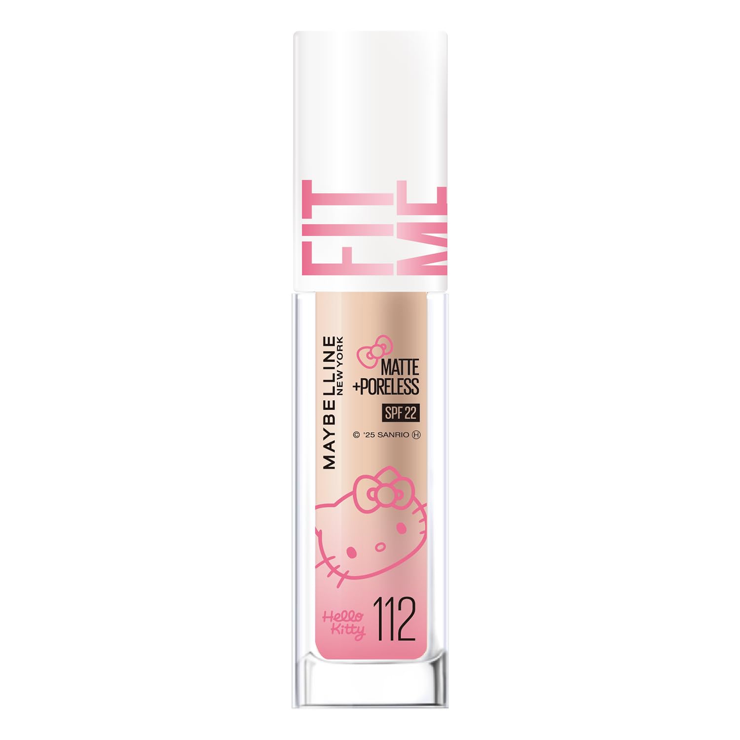 MAYBELLINE Fit Me Liquid Foundation R 112 Hello Kitty