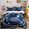 "Winter Hedgehog Crystal Decor Set" Multiple sizes kid's and adults' bedroom Exquisite 3PC bedding set, gift