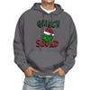 Men's Print Hooded Sweatshirt Long-Sleeve Casual Pullover Hoodie Hooded Sweatshirt