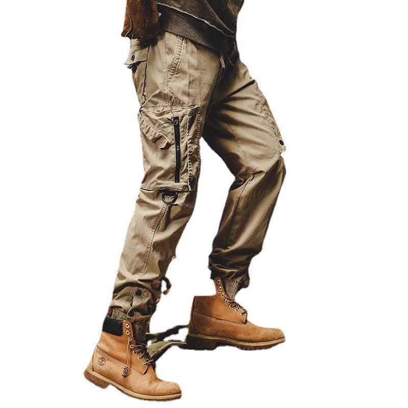 Mono táctico de estilo americano para hombre Otoño 2022: Pantalones funcionales para desplazamientos urbanos al aire libre