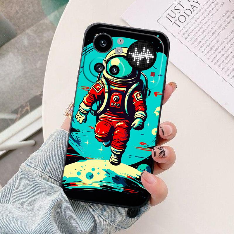 For Nothing Phone 4a Pro Phone Case astronaut Silicone Camera Protection Back Cover For Nothing Phone4a Pro A069P Funda Coque