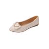 Spring new flat-bottomed pointed single shoes women's pedal Doudou shoes