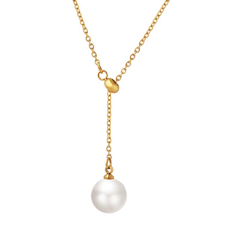 Elegant Adjustable Tassel Pearl Drawstring Women's Jewelry