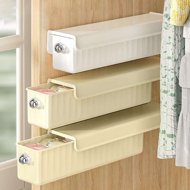 Comodo Organizer da Parete Tre-in-Uno Per Biancheria Intima e Calzini Salvaspazio Cassetto Organizer da Parete
