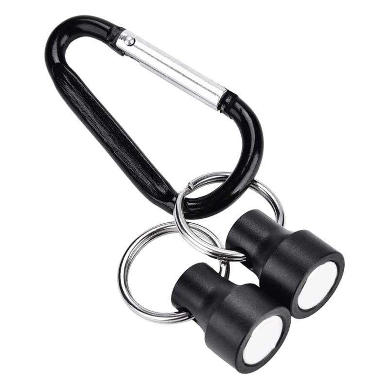 Fishing Tools Hook Magnet Buckle Fly Fishing Magnetic Net Release Hanging Holder Lanyard Clip Carabiners Magnet Buckle