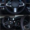 MORASTYLE Steering Wheel Small for Kei Universal Easy to Interior Car Custom Cover, Size, Cars, Cute, Stylish, Small, Non-Slip, Black, Grip, Grip,
