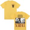 Scarface Tony Montana Vintage Streetwear Short Sleeve Women And Men Fashion Comfortable T-shirt