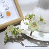 Handmade Five-Prong Plum Flower Wedding Hairpin Arrangement