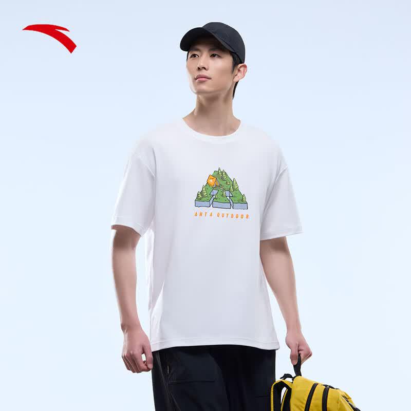 Anta Men s Quick-Dry Cotton Short Sleeve T-Shirt 2XL
