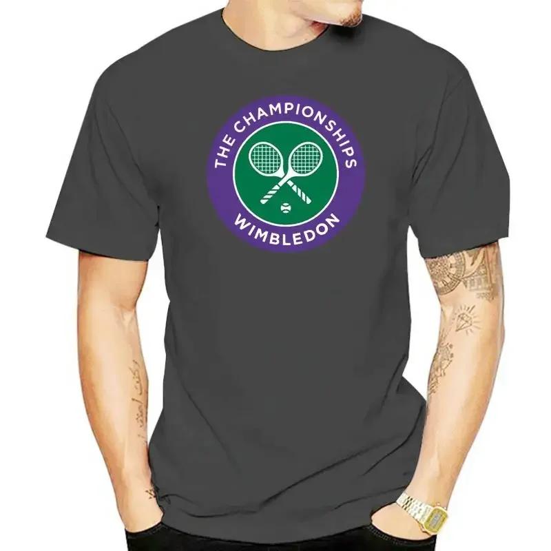 GUOYAN TOP Heren Designer Kleding Nieuw binnen Tops & T-shirts Korte Mouw 2024 Herenkleding Cool Heren The Wimbledon 100% Katoen Ronde Hals T-shirt nieuw 2XL