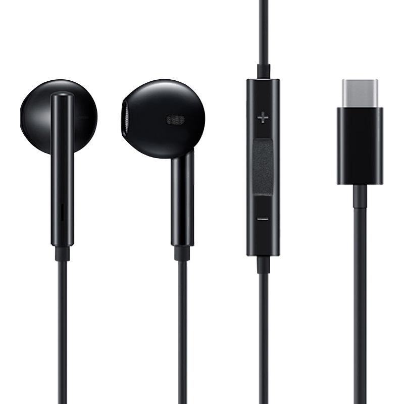 In-Ear-Kopfhörer mit schwerem Bass, Typ C, kabelgebunden, mit Mikrofon für Apple 15 und Huawei