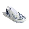 adidas Predator Edge.1 Low FG White Hi-Res Blue Men Sneakers Cloud-White GV7388