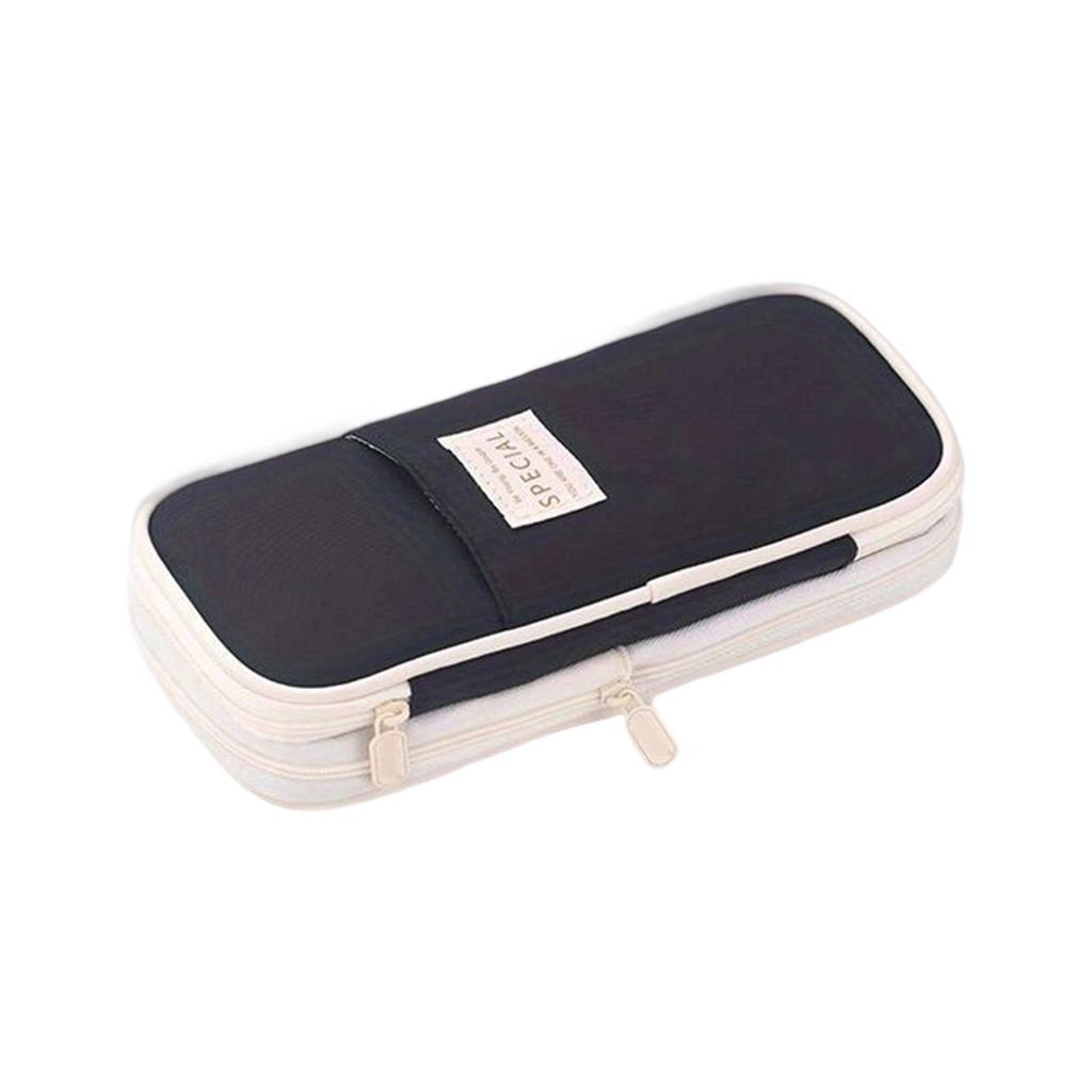 Koreanska Stilar Pennskrin Stor Kapacitet Pennlåda Enkel Pennpåse Skolkontorsmaterial För Studenter Förvaring