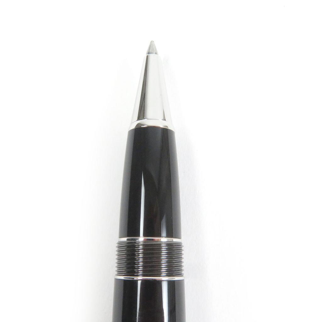 Excellent MONTBLANC Ballpoint Pen Meisterstckle Grand Cap Type Black Silver Mens Used