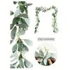 Artificial Vine Leaf Vine Greenery Garlands for Wedding Party Table Decorations DIY Leaf Wreath