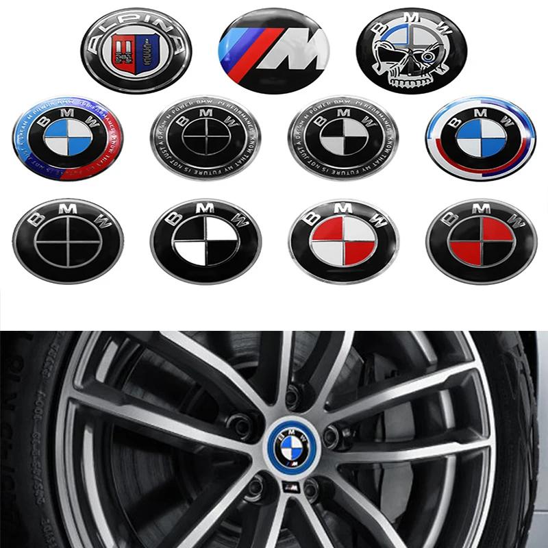 4Pc 56mm 60mm 65mm Car Styling Wheel Center Hub Caps Stickers Badge For BMW M E90 E91 E92 E93 E60 E61 F10 F07 Emblem Accessories