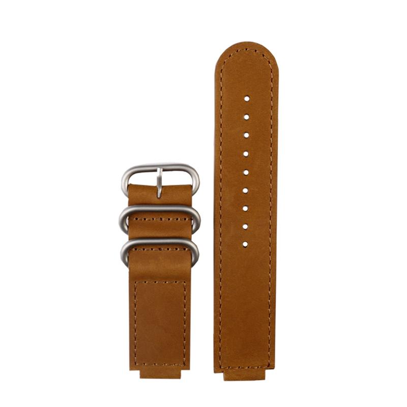 18mm Retro Echte Rindsleder Uhrenarmband Für Casio AE1200 AE1300 A158W/A168 W-216H Konvexer Anschluss Herrenarmband Schwarz Braun Blau