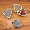 Oval Heart Sphere Shape Spice Seasoning Tea Strainer with Chain Stainless Steel Mesh Ball Tea Coffee Filter Basket Infuser Tools