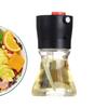 80ml Glass Oil Dispenser Bottle Vinegar Seasoning Container for Kitchen, Restaurant Bar BBQ Chef & Home Cooking