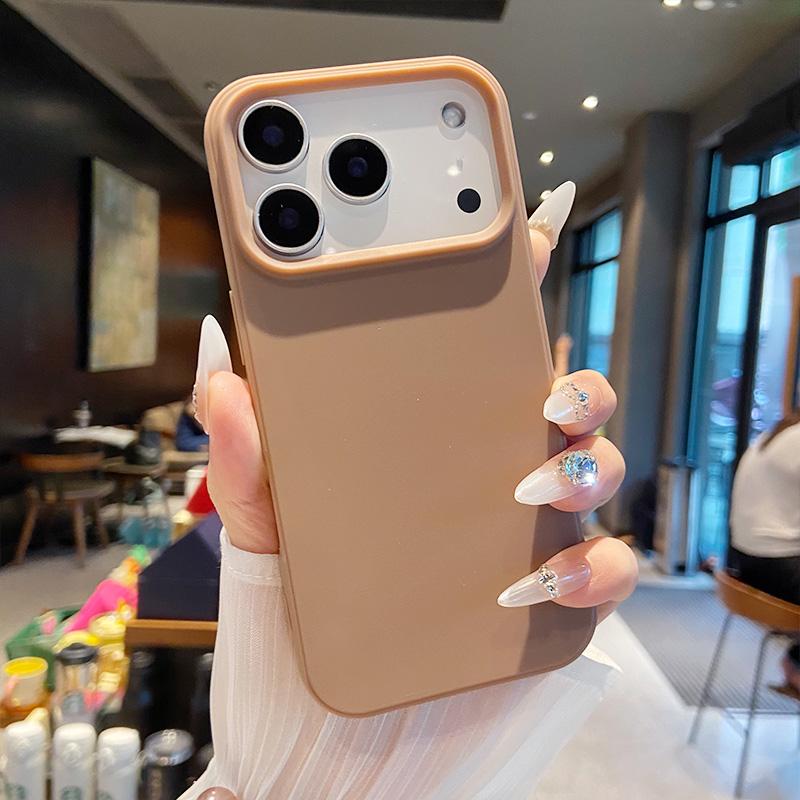 Luksusowe etui na telefon w kolorze cukierkowym dla IPhone 17 Pro Max Miękkie silikonowe etui dla IPhone 17 Air 17Pro Zderzak na aparat TPU Etui na tył