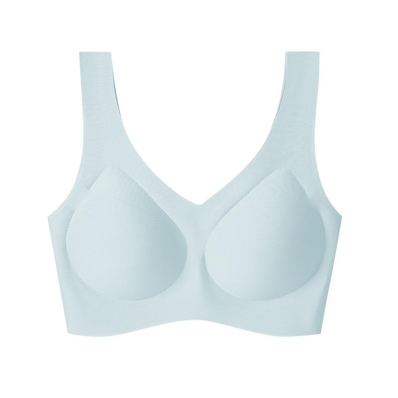 Seamless Thin Sports Bra - Anti-Sag, No Underwire, Beautiful Back Design for Young Girls