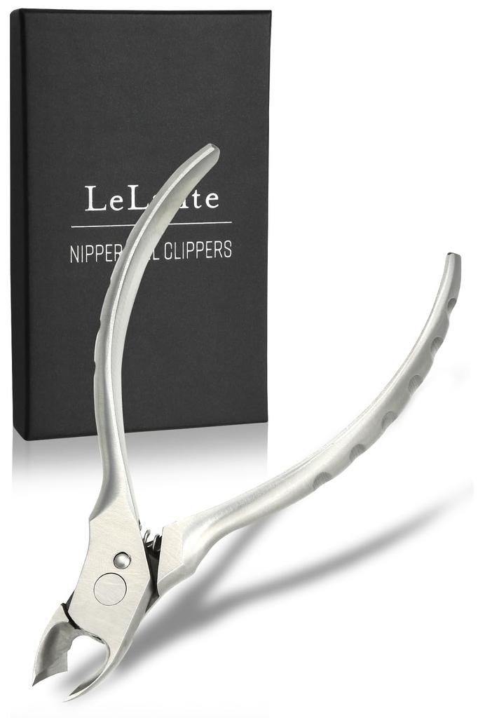 LeLante Nail Clippers Nippers Nail Clippers for Ingrown Nails Cutting Nail Clippers for Ingrown Nails High Hardness Stainless Steel [Addictive Feel]