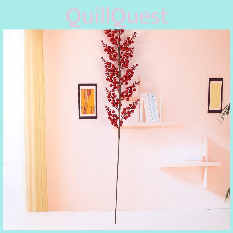 Faux Berry Christmas Flower Ornament Christmas Celebrations Wedding Decor Home