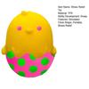 Simulated Chick Squeeze Toy Stress Relief Broken Egg Chicken Sensory Fidget Toy Focus Aid Relaxation Anxiety Relieving Hand Toy
