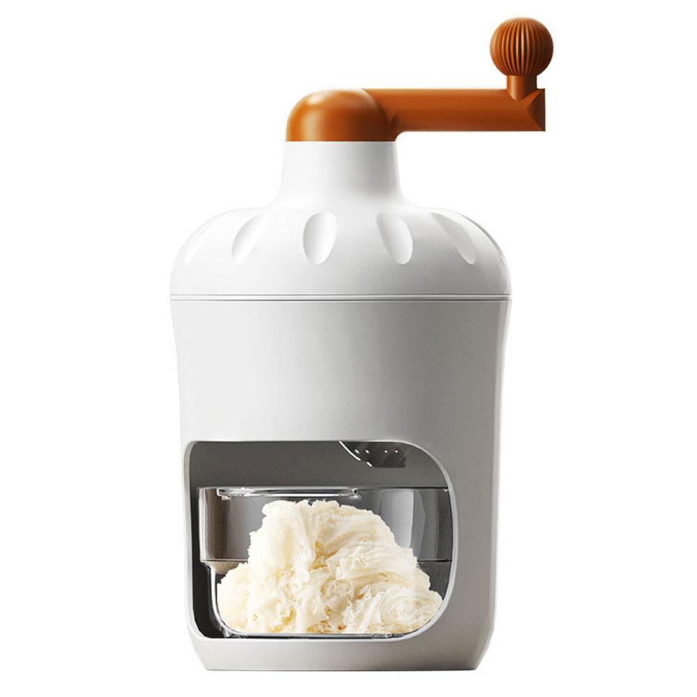 Shaved Ice Machine Portable Ice Crusher Manual Ice Maker Machine for Ice Cream Snow Cones Slushies