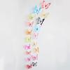18 Pcs 3D Butterfly Wall Decor Self-Adhesive Butterfly Wall Stickers 3 Sizes Removable Room Mural Decals for DIY Crafts Bedroom Wedding Photo Prop
