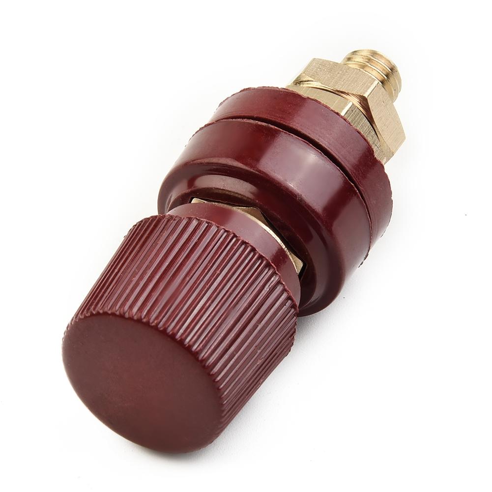 1 Black + 1 Red Power Terminal Block 8mm Pure Copper Post Terminal-Flexible