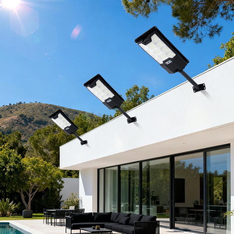 Sapphire Telescopic Solar Street Light with Radar Sensor for Outdoor Courtyard Lighting