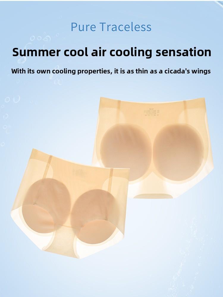 Cross-Border Thin Shaping Fake Butt Pad Sexy Curvy Hip Underwear Enhancing Hip-Lifting Pants Womens Thong Pad Peach-Shaped Nylon