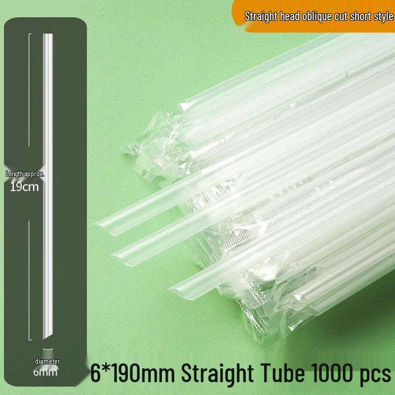 ZISIZ Disposable Extra Long Straws