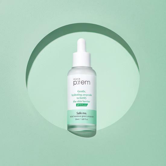 Make P:rem Safe Me Relief Moisture Green Ampoule 50ml