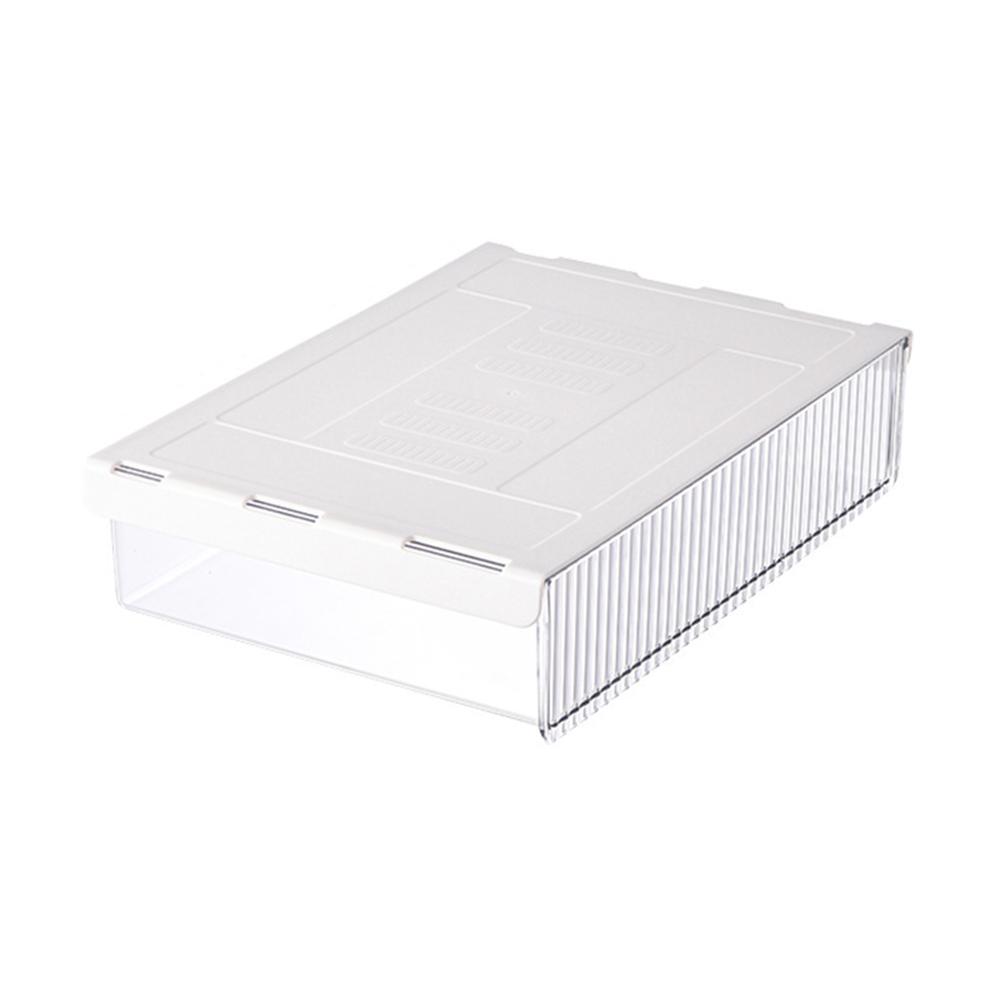 1 Stück Büro Schrank Unter dem Tisch Aufbewahrung Schublade Ausziehbar Selbstklebende Schublade Aufbewahrungsbox Versteckte Haushaltsgegenstände