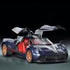 1/32 Scale Pagani Huayra BC Model Diecast Metal Racing Car Vehicle Model Simulation Sound and Light Children Toy Gift