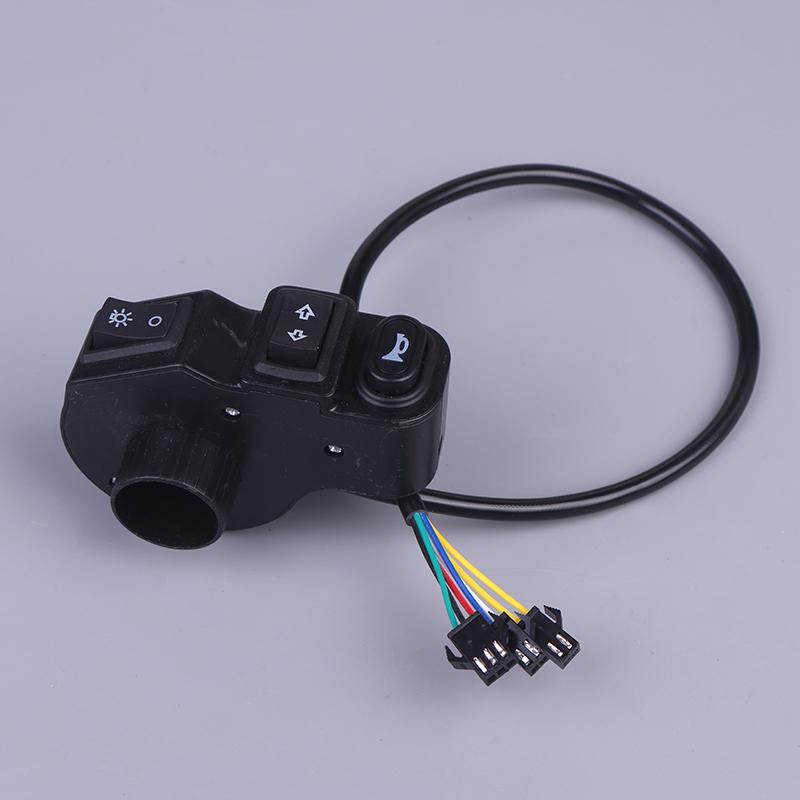 Dc12V 3 In1 Motorcycle Switch Quad Headlights Turn Signal Horn On/Off Button For Bike Scooter Electric Vehicle Moto Handlebar