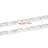 Semitree 1 Meter Stainless Steel Heart Chains DIY Bracelet Jewelry Making Necklace Components Crafts Findings Bulk Accessories