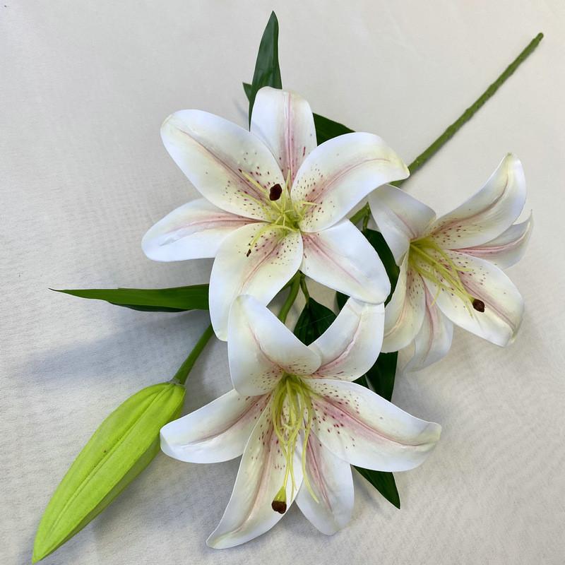 3d31w Faux Lily Flower With 3d Printing For Home Decor And Photography Props
