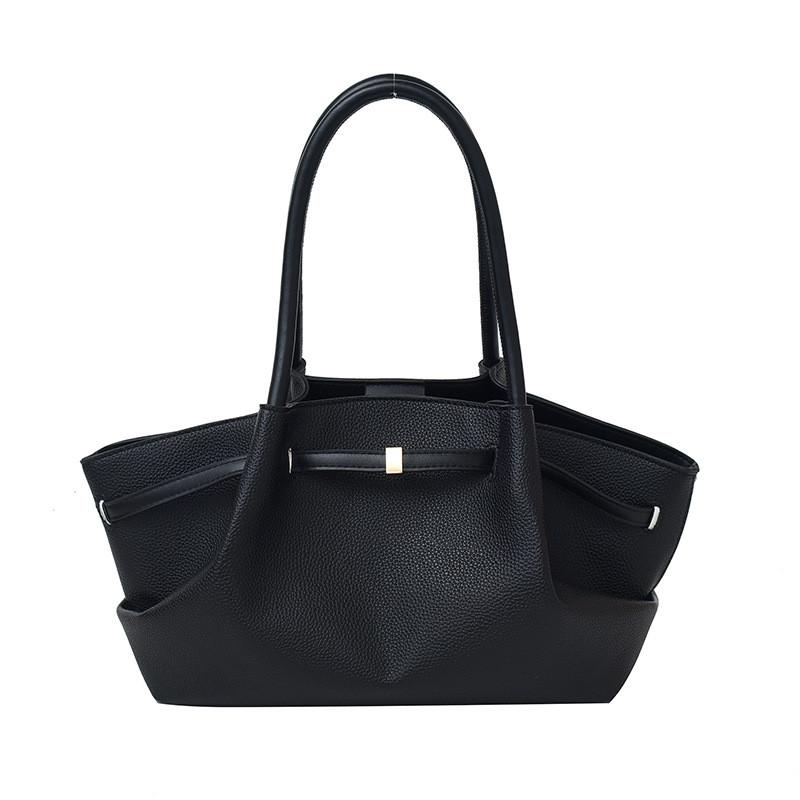 

Women Large Pu Casual Handbag Magnetic Polyester Lining Everyday Travel Bags