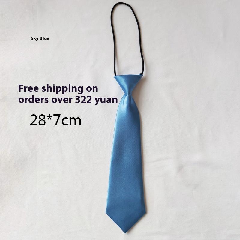 Petits Élastiques pour Enfants Élastiques Couleur Pure Accessoires d'Activité pour Bébés Filles Cravates pour Uniforme Scolaire Enfants