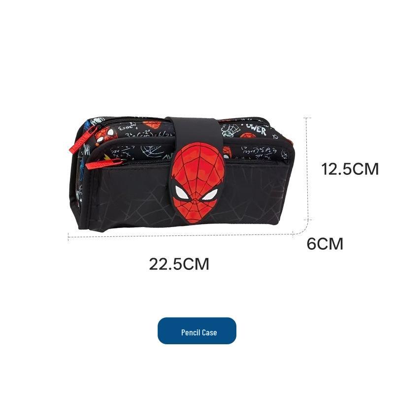 

Spider-Man Large Capacity Multi-Layer Student Backpack for Grades 4-6 with Widened Shoulder Straps – Stylish and Practical for Boys.